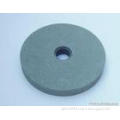 Green silicon carbide abrasive wheel